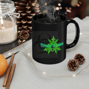 Wake and Bake 11oz Black Mug